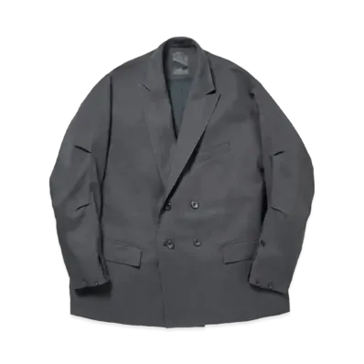 DAIWA PIER39 Tech Double-Breasted Jacket Mod "Charcoal"