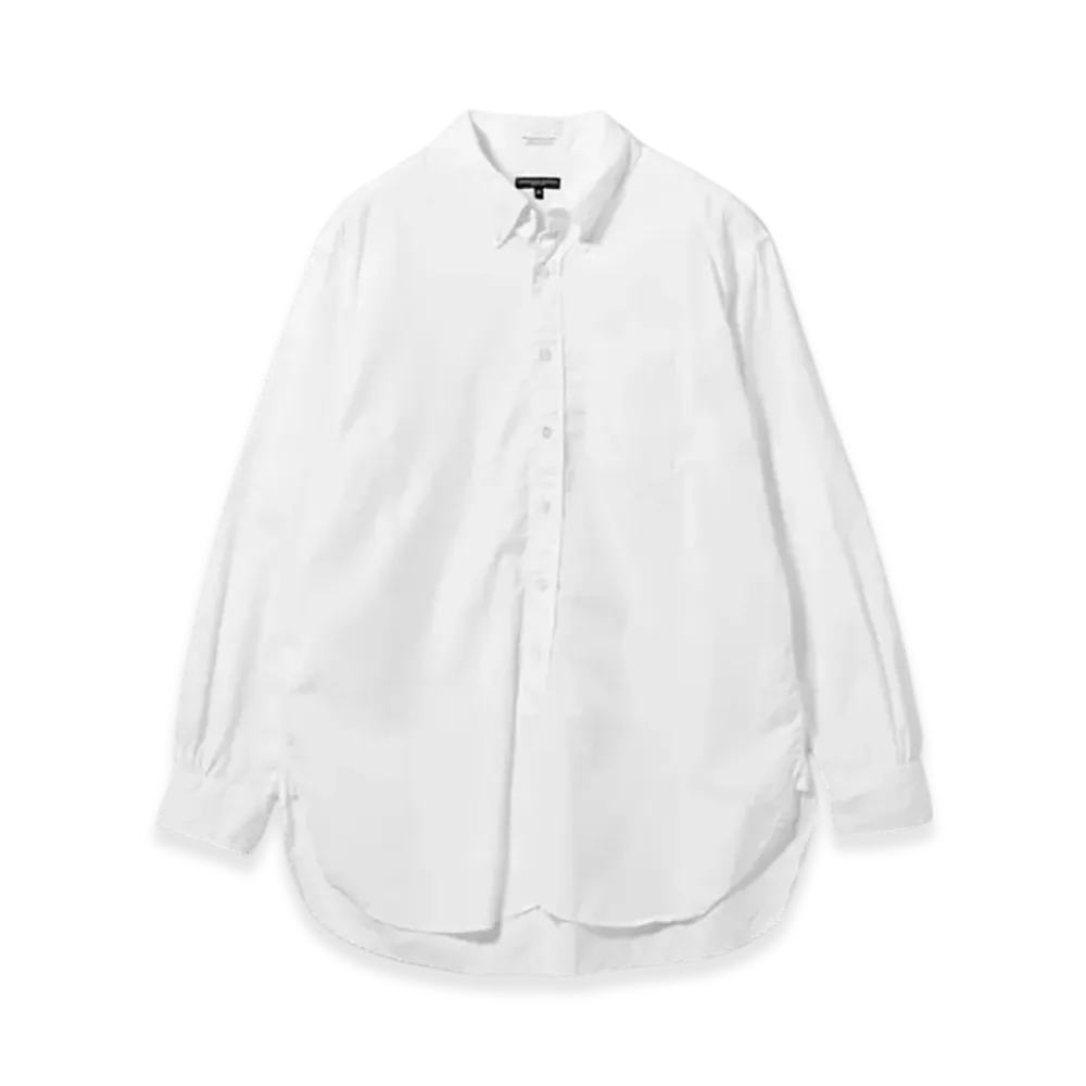 ENGINEERED GARMENTS 19 Century BD Shirt - 100's 2Ply Broadcloth "White"
