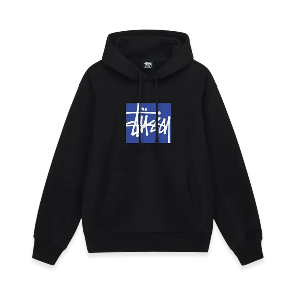 Stussy Stock Box Hoodie "Black"