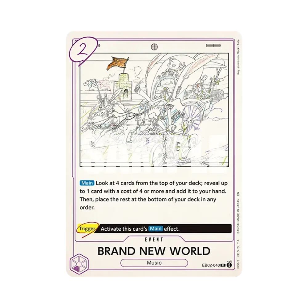 BRAND NEW WORLD R [EB02-040]【英語版】(エクストラブースター「アニメ 25th コレクション」)