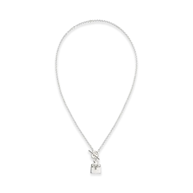 Hermes Amulettes Birkin Pendant "Silver"