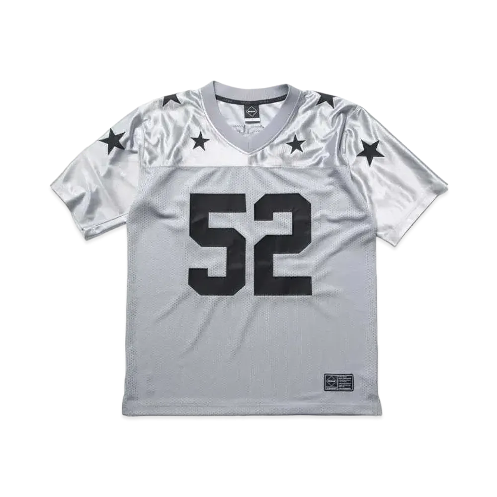 F.C.Real Bristol Practice Short Sleeve Football Top "Silver"