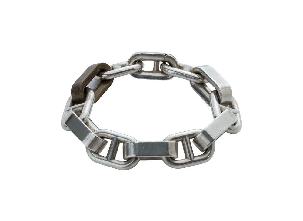 Hermes Chaine d'Ancre Bronze Mix Bracelet "Silver/Bronze"