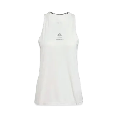 adidas Les Mills Graphic Tank Top "Chalk White"