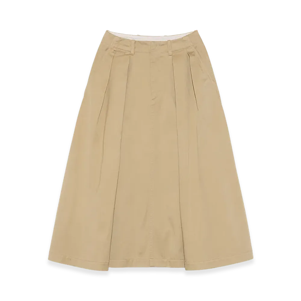 nanamica Chino Skirt "Tan"