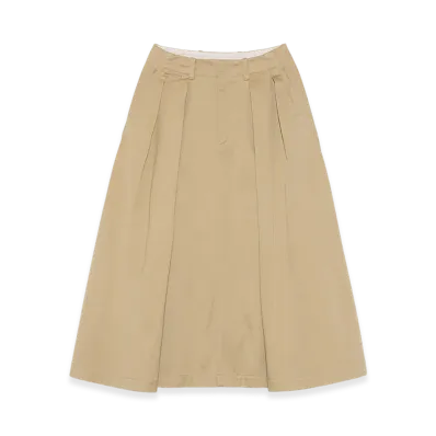 nanamica Chino Skirt "Tan"