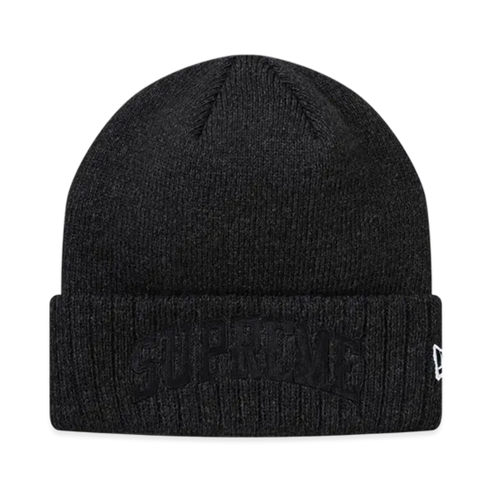 Supreme New Era Arc Logo Beanie "Black"