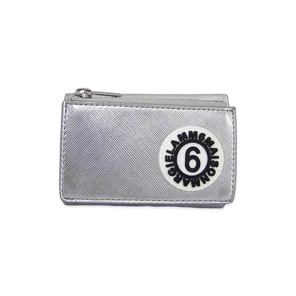 Maison Margiela Small Zip Wallet "Silver"