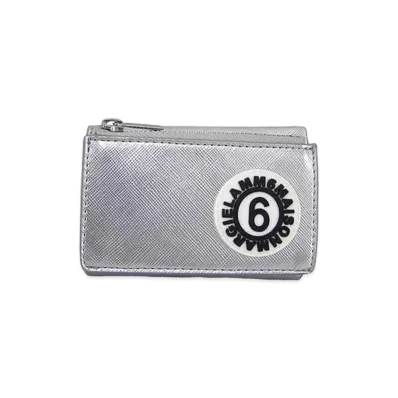 Maison Margiela Small Zip Wallet "Silver"