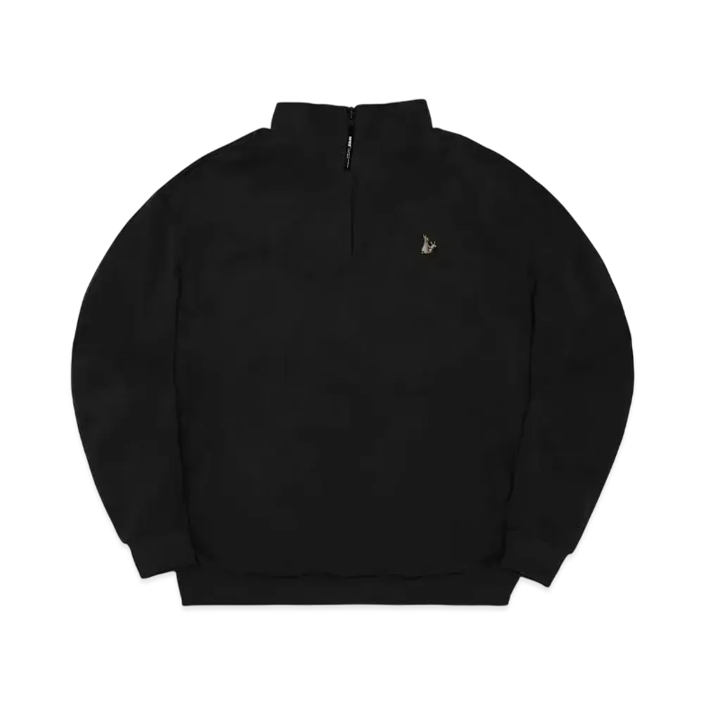 FR2 Rabbits Icon Reversible Half Zip Blouson "Black"