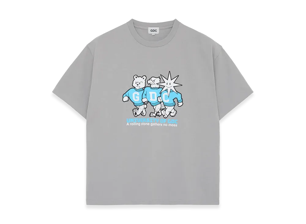 GDC x HIROCK Graphic T-Shirt "Charcoal"