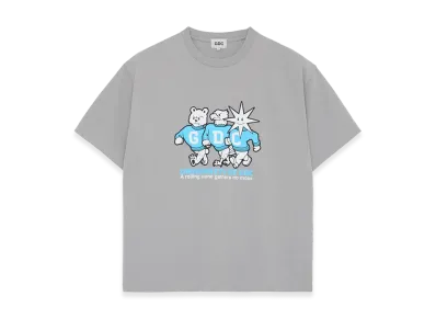 GDC x HIROCK Graphic T-Shirt "Charcoal"
