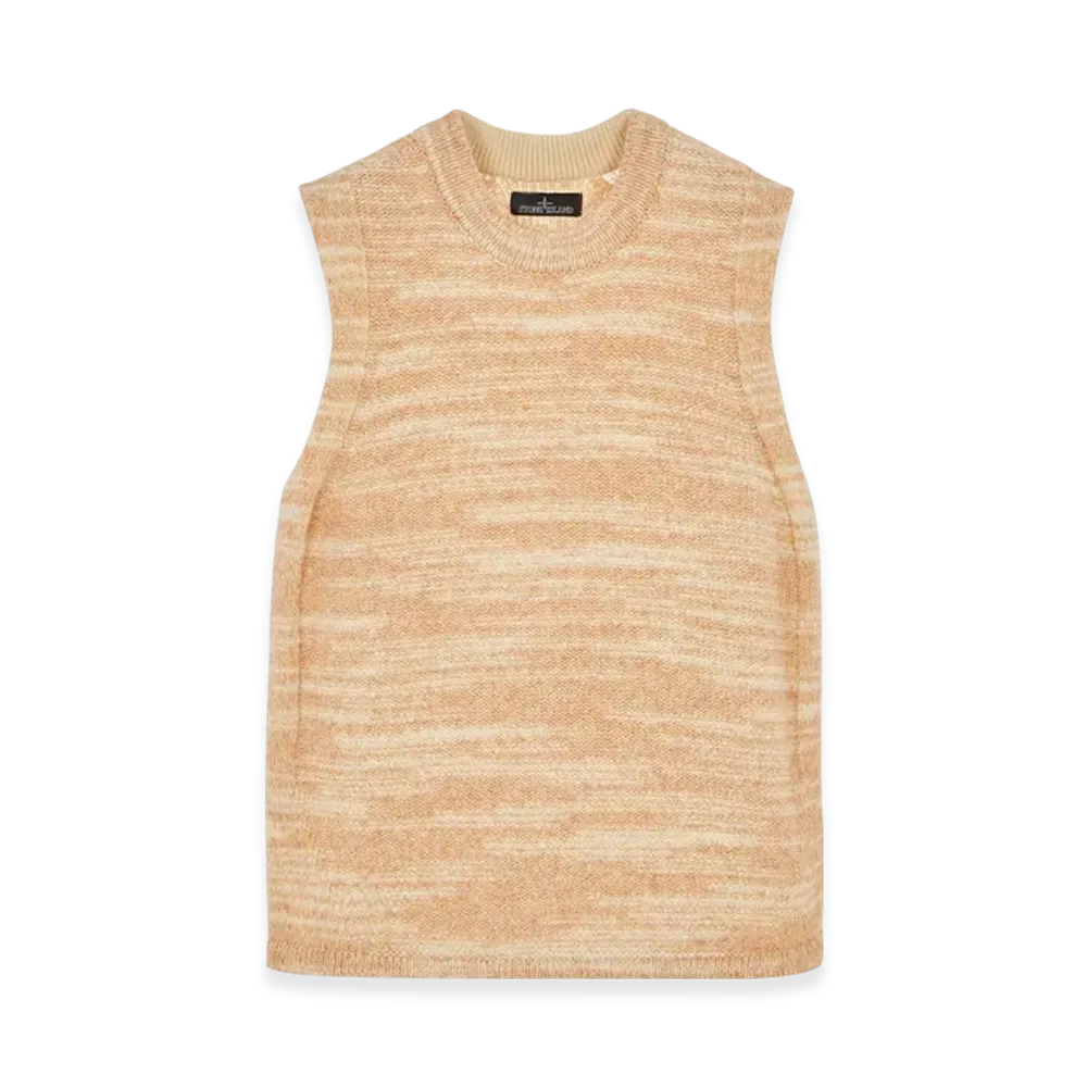 Stone Island Shadow Project 5012R Knit Gilet/Cover Up Chapter 2 - 22FW "Beige"