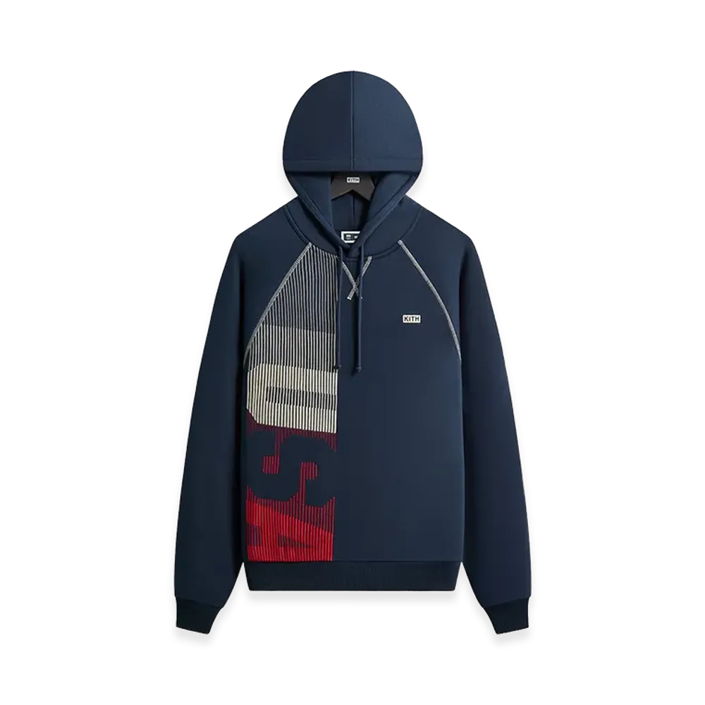 Kith x Team USA Olympic Raglan Nelson Hoodie "Nocturnal"