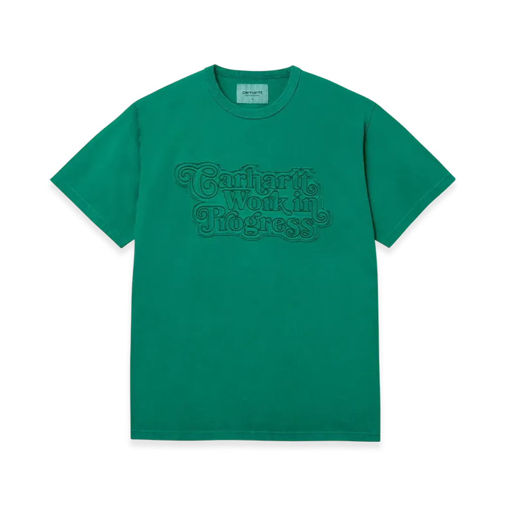 Carhartt WIP S/S Honus T-Shirt "Rainforest(Pigment Garment Dyed)"