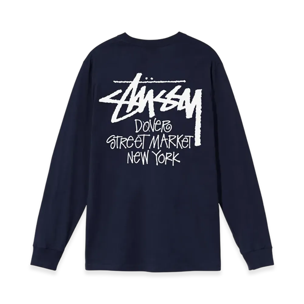 Stussy Stock DSM New York LS Tee 2021 "Navy"