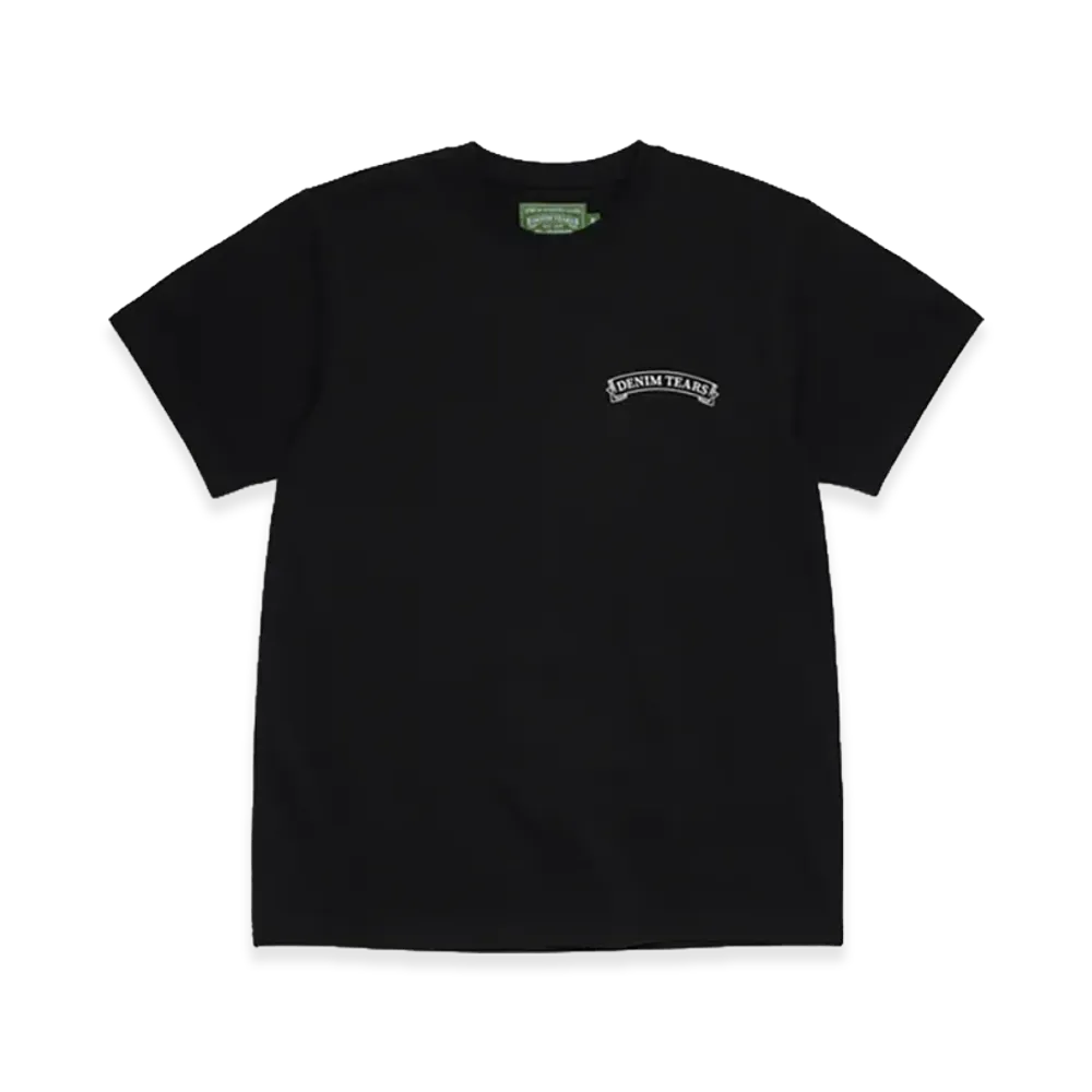 DENIM TEARS ADG Banner Tee "Black"