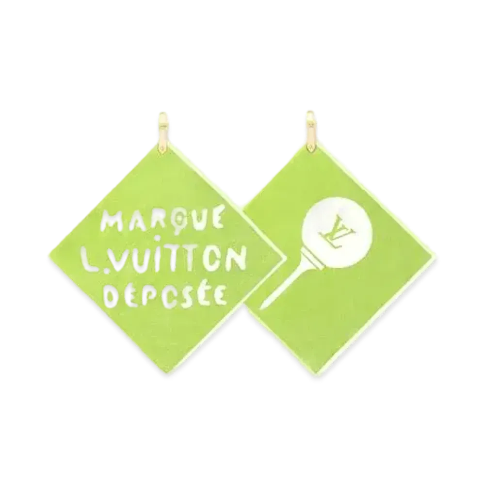 Tyler, The Creator x Louis Vuitton Par Golf Towels Set "Green"