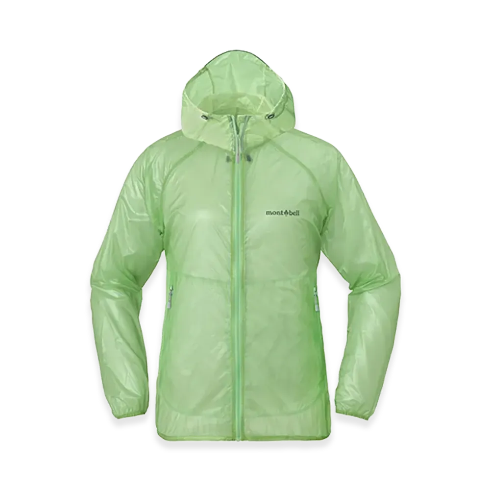 mont-bell Women's US Tachyon Parka "Light Green"