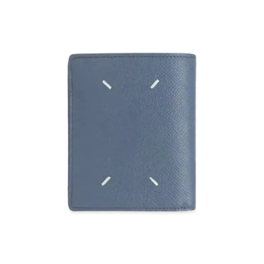 Maison Margiela Compact Bi-fold Wallet "Blue"