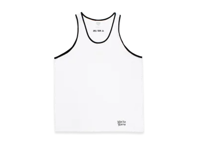 WACKO MARIA Ringer Tank Top "White"