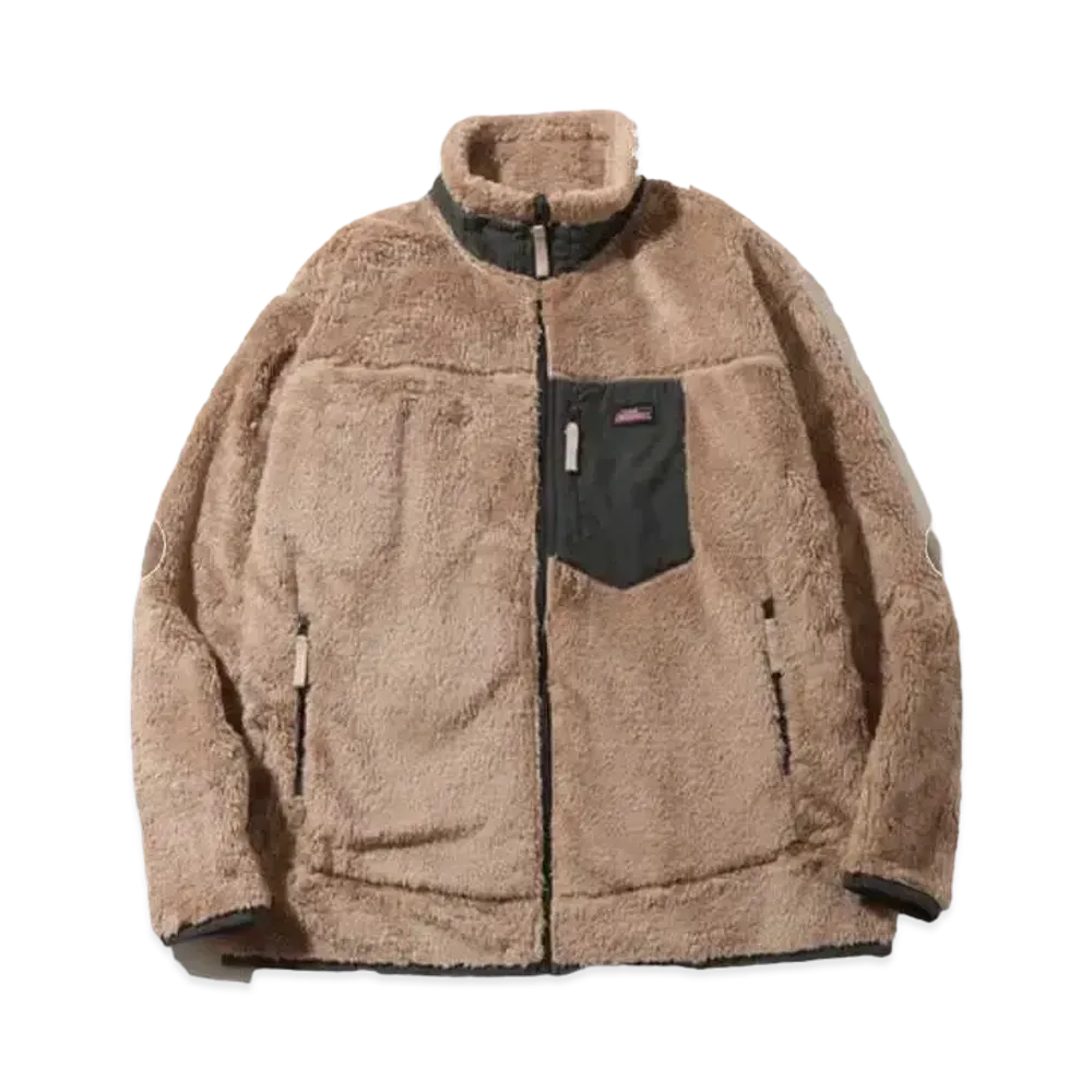 Dickies Genuine Shaggy Boa Stand Zip Blouson "Beige"