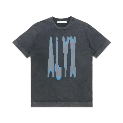 1017 ALYX 9SM Short Sleeve Graphic Logo T-shirt "Washed Black"