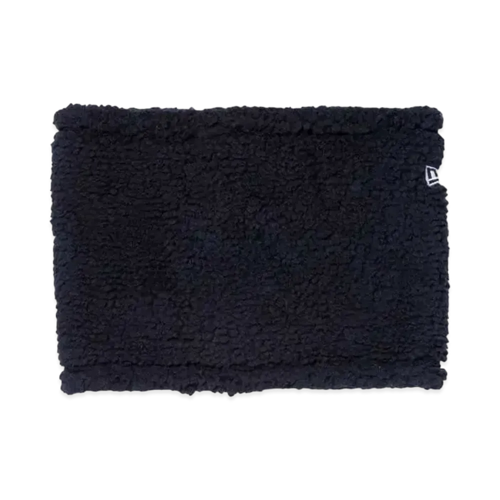 NEW ERA Snap Open Boa Fleece Neck Warmer "Black"