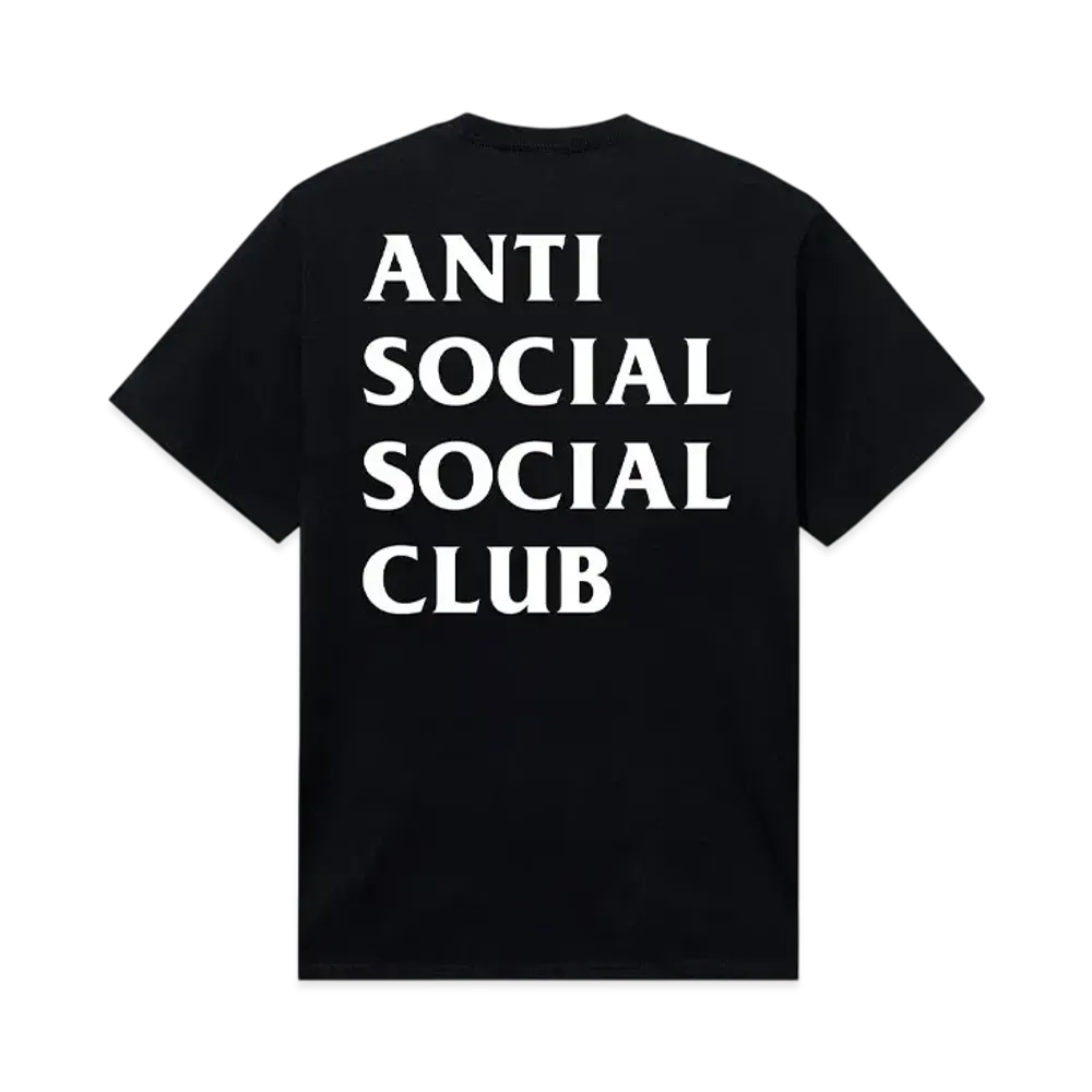 ANTI SOCIAL SOCIAL CLUB Major #1 Tear Into Silence First Post Tee "Black"
