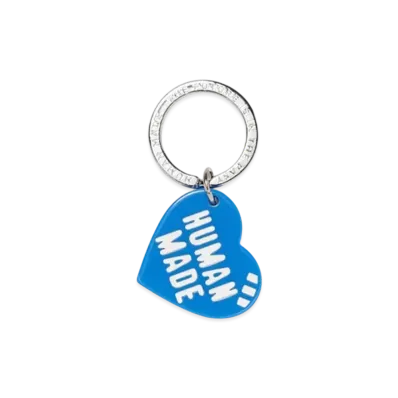 HUMAN MADE Heart Keyring "Blue"