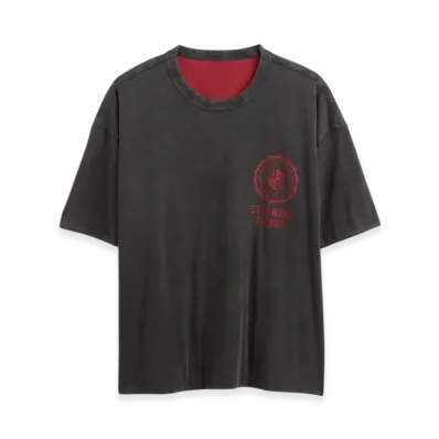 Gap x Stranger Things Reversible Graphic T-shirt "Moonless Night"