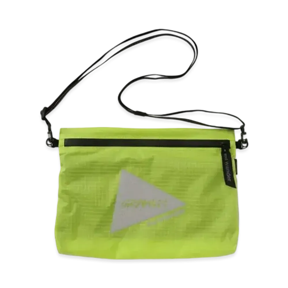 GRAMICCI x and wander Nylon Sacoche "Yellow"