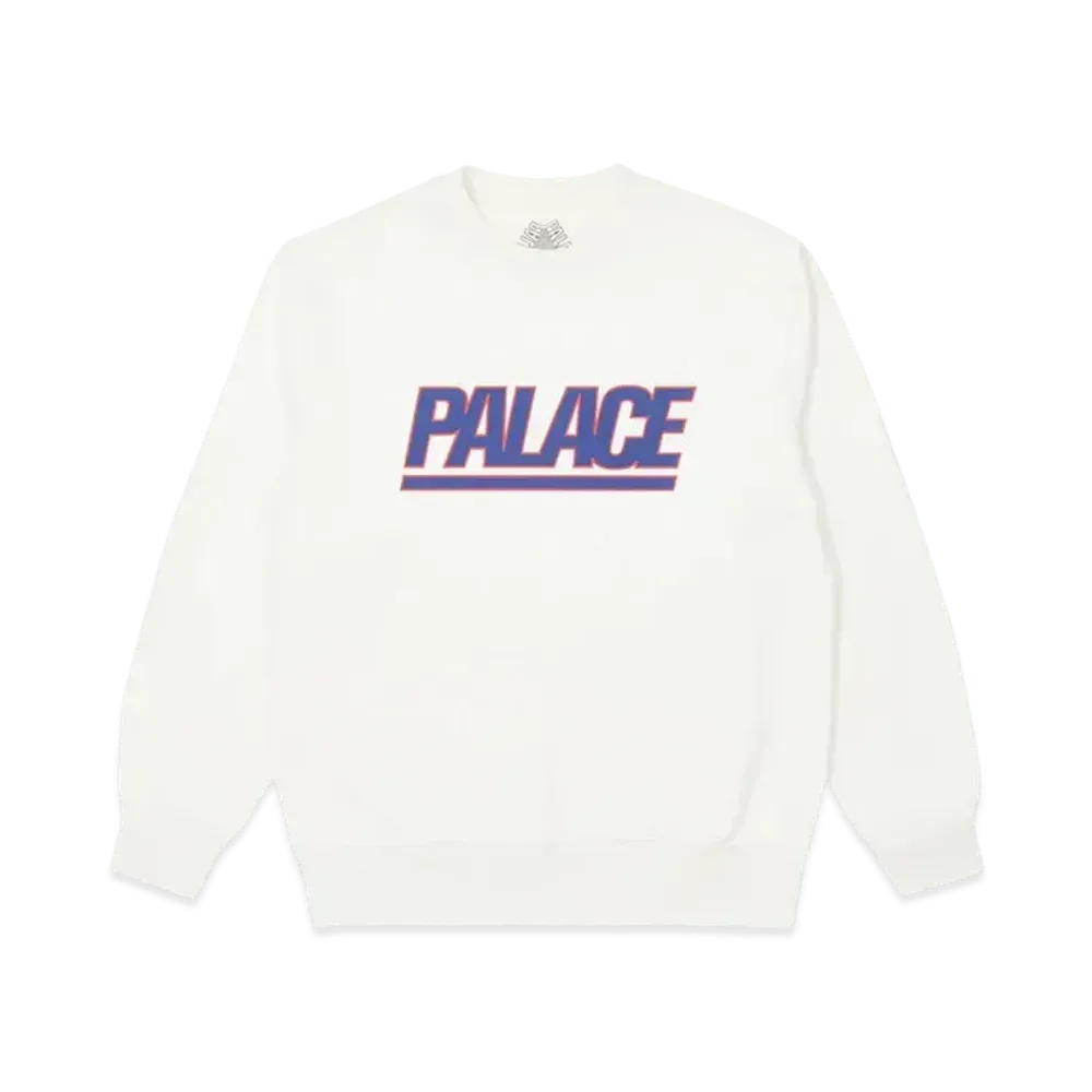 PALACE Gigantic Crew "White"