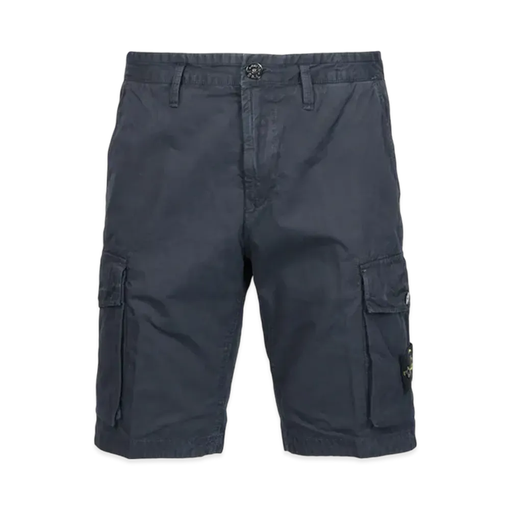 Stone Island L07WA T.CO+OLD Bermuda Shorts - 20SS "Navy Blue"