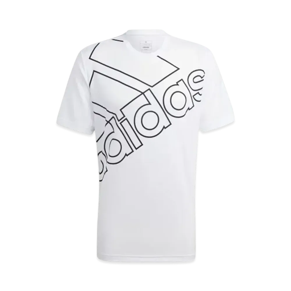 adidas Aeroready Training Logo Graphic Short Sleeve T-Shirt "White/Black"