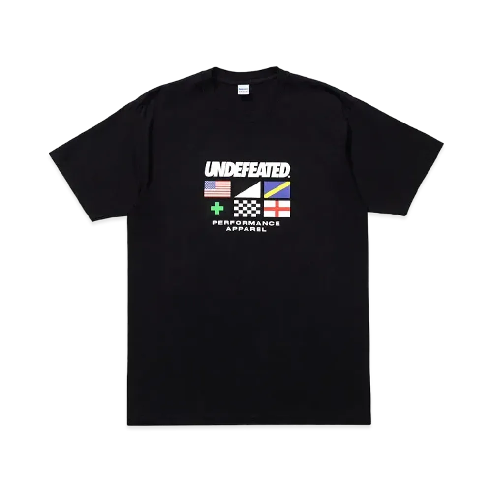 UNDEFEATED PERFORMANCE S/S TEE - 80170 "Black"