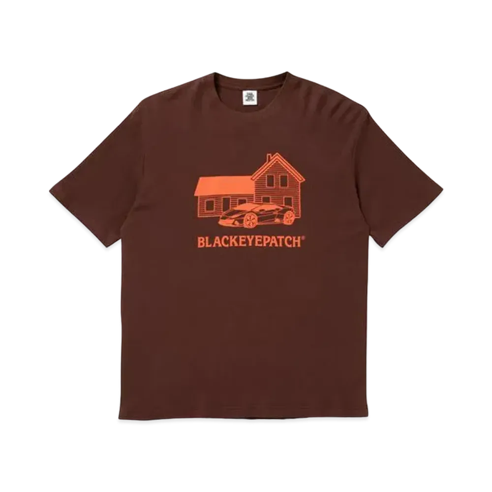 BlackEyePatch SECOND HOUSE THERMAL TEE "Brown"