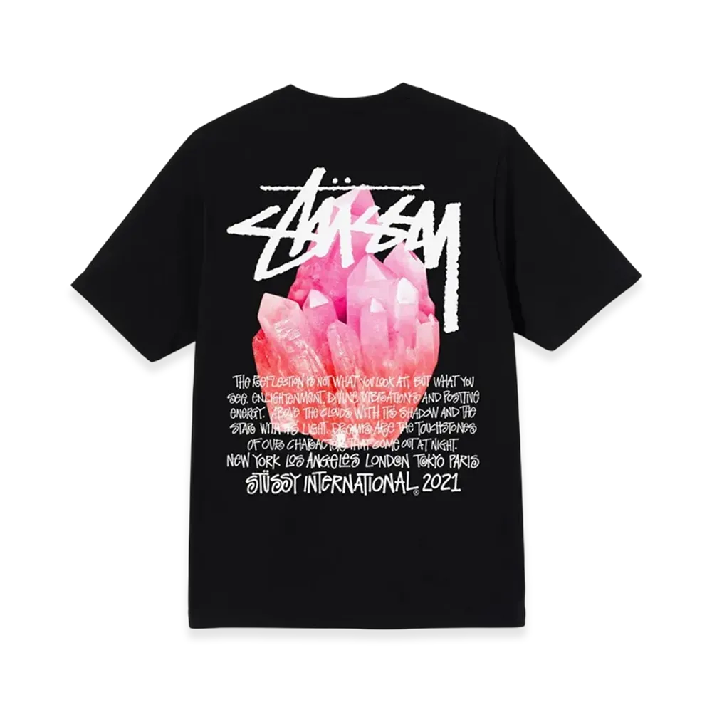 Stussy Reflection Tee "Black"