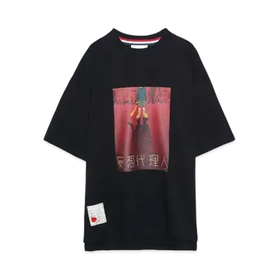 SEVESKIG S/S Tee Shirt Ver, Main Visual "BLACK"