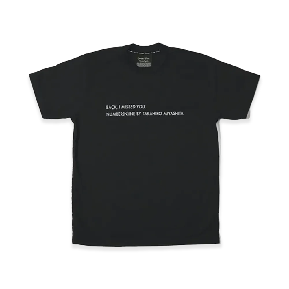 NUMBER (N)INE by Takahiro Miyashita Back, I Missed You. "Black"