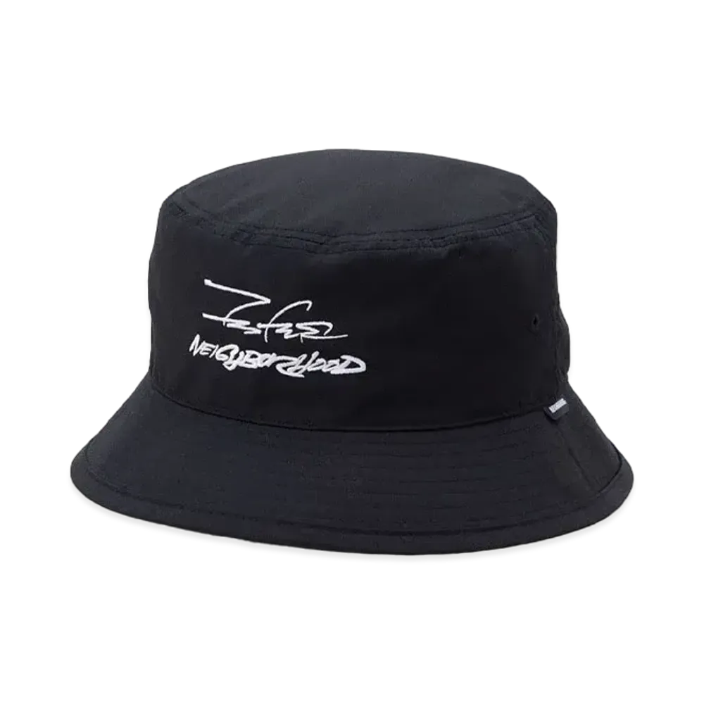 NEIGHBORHOOD x Futura Laboratories Homespray FL-007 Bucket Hat . CO "Black"