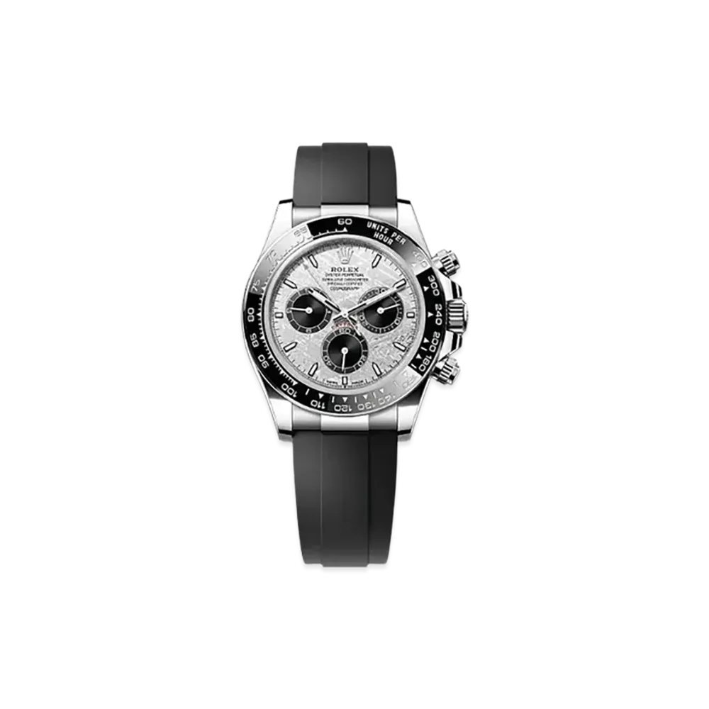 ROLEX Cosmograph Daytona 40mm White Gold 126519LN "Meteorite/Black"