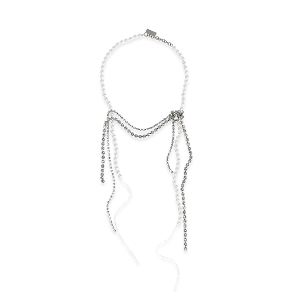 MM6 Maison Margiela Women's Bijoux "White/Silver"