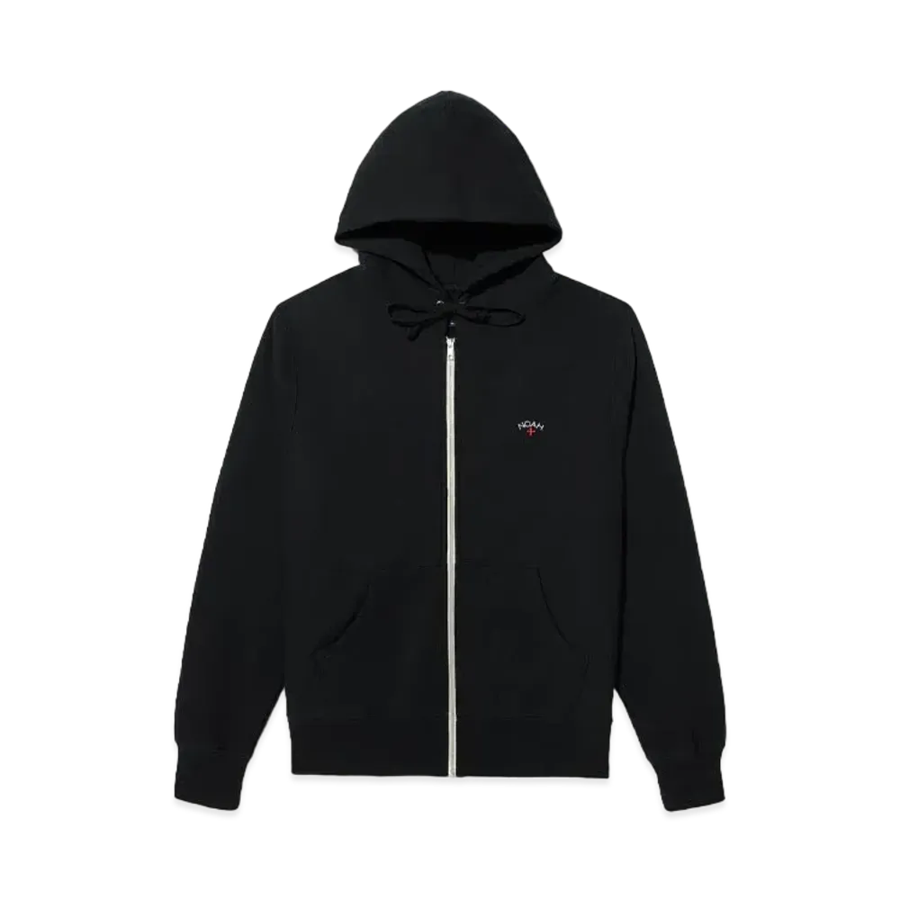 Noah Classic Lightweight Zip-Up Hoodie "Black"