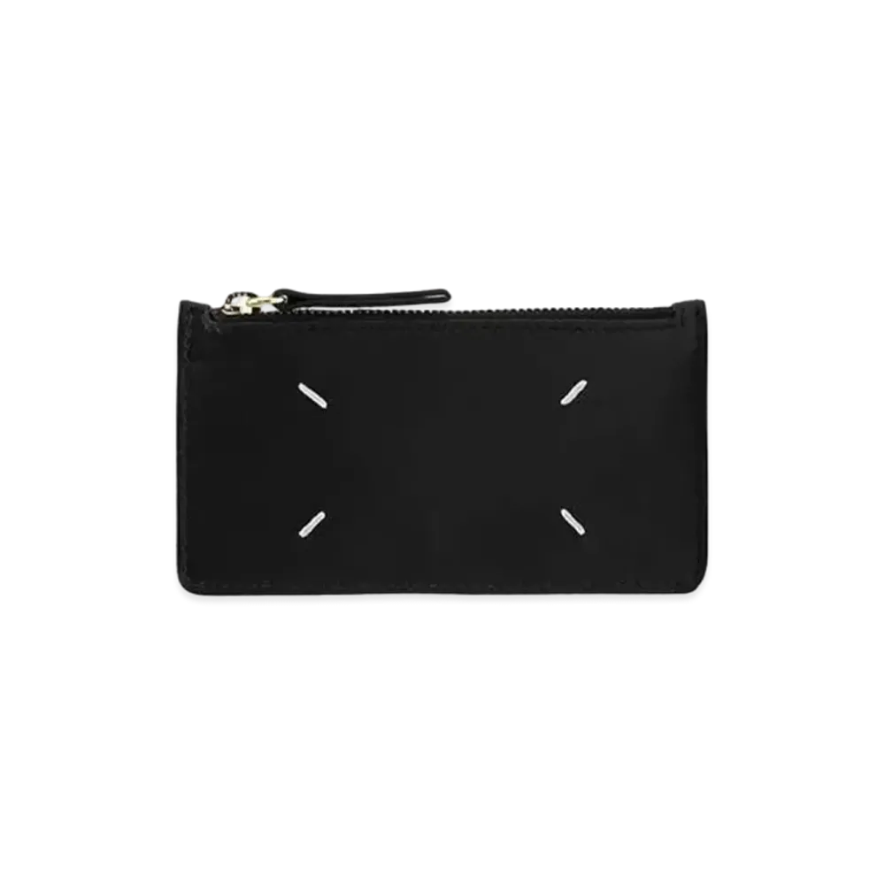 Maison Margiela Card-Holder Calf Leather Wallet "Black"