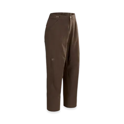 ARC'TERYX Women's Clarkia Cotton Pant Wide Leg "Carob" X000009318