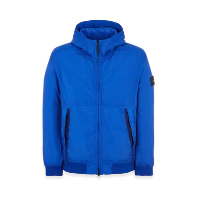 Stone Island 40823 Garment Dyed Crinkle Reps Recycled Nylon with Primaloft TC Jacket - 23FW "Ultramarine Blue"