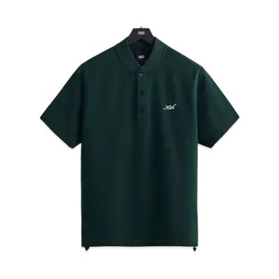 Kith Seersucker Pearson Henley Pullover "Stadium"