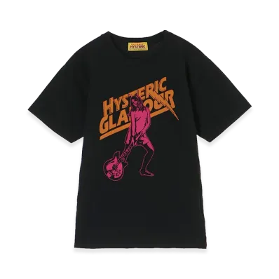 HYSTERIC GLAMOUR Women's Hysteric Lightning Tee "Black"