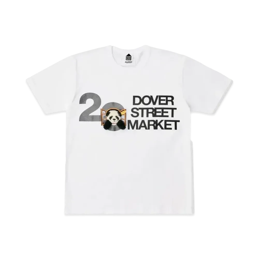 Dover Street Market London x Doublet 20th Anniversary Tee "White"